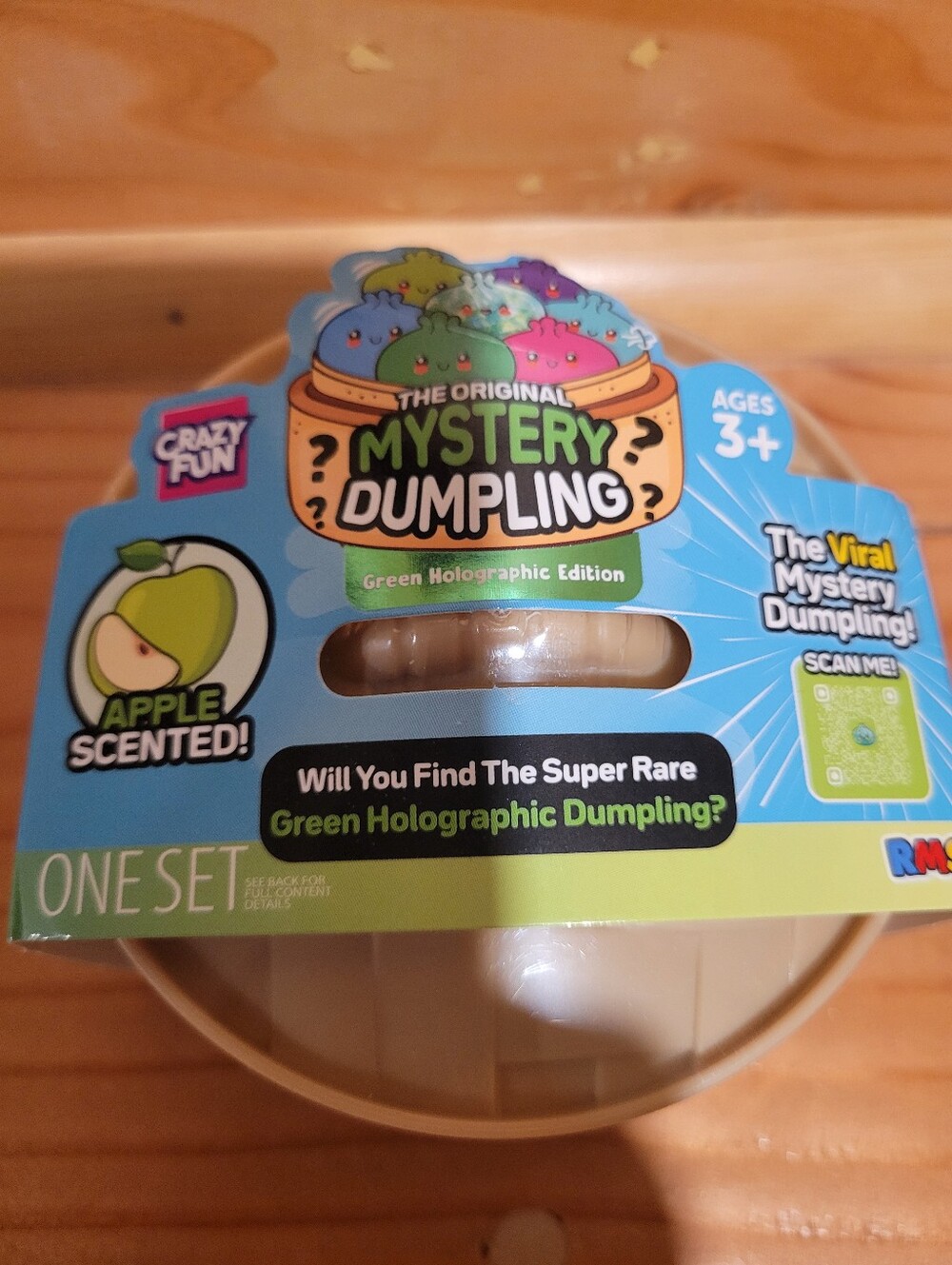 RMS Viral Mystery Dumpling - Green Holographic Apple Scented (Ages 3+)